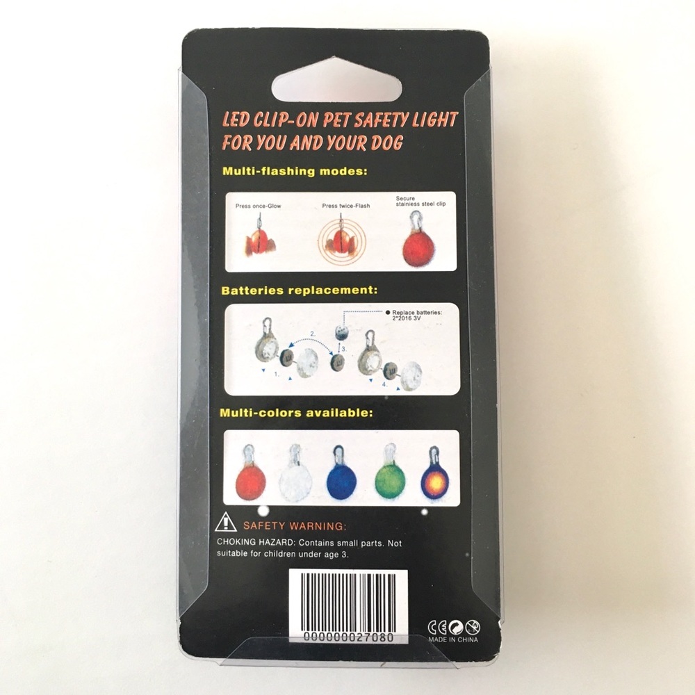 Led Light for Pets NWT - Green - Picture 6 of 13